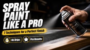 Best Spray Paint Techniques for a Professional Finish (Complete Guide)