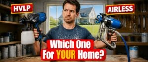 HVLP vs Airless Paint Sprayer Which One Is Better for Home Use in 2026