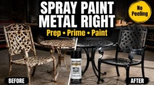 How to Spray Paint Metal The Complete Guide (Prep, Paint, and Lasting Results)