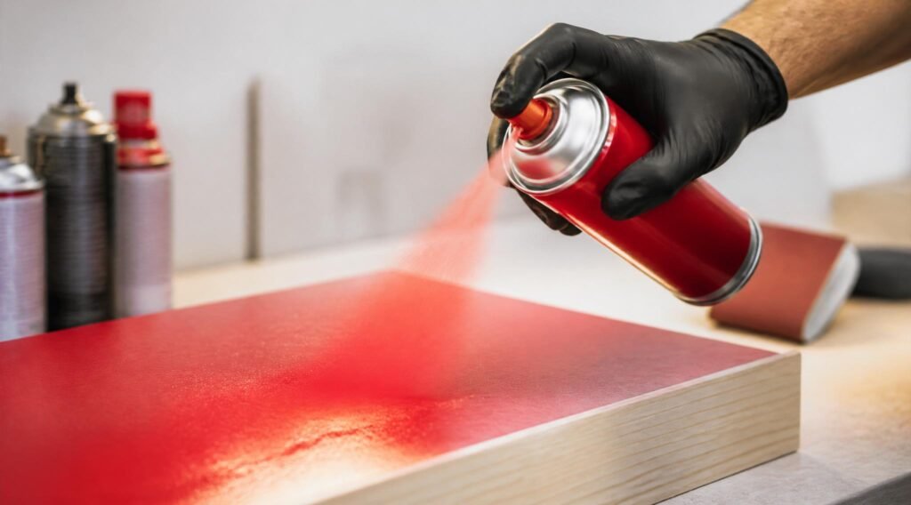 How to Spray Paint Wood Complete Beginner's Guide