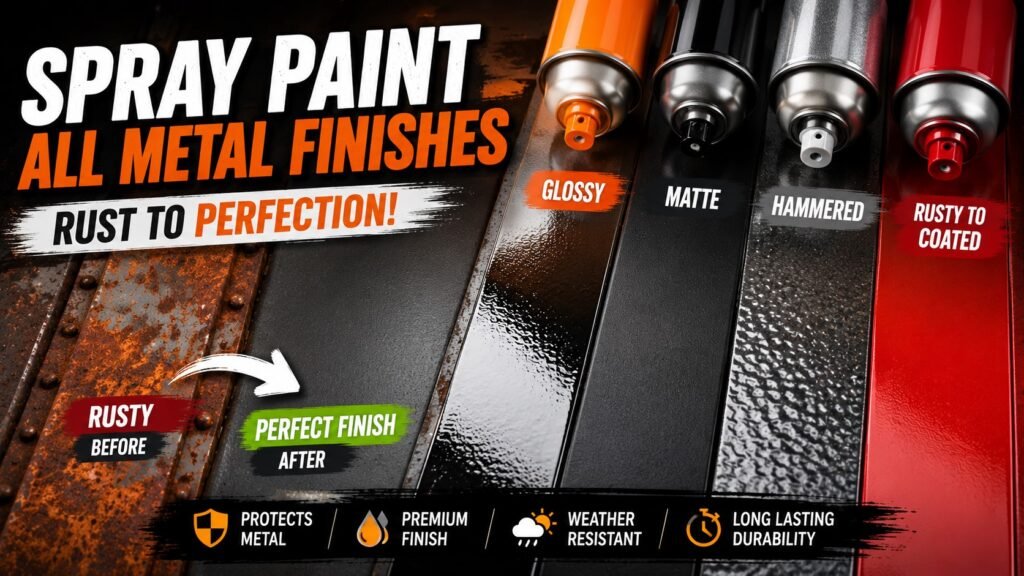 Best Spray Paint for Metal in 2026 Top Picks for Every Job (Tested & Reviewed)