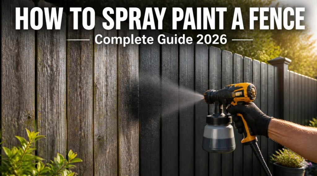 How to Spray Paint a Fence The Complete Guide for a Flawless Finish 2026