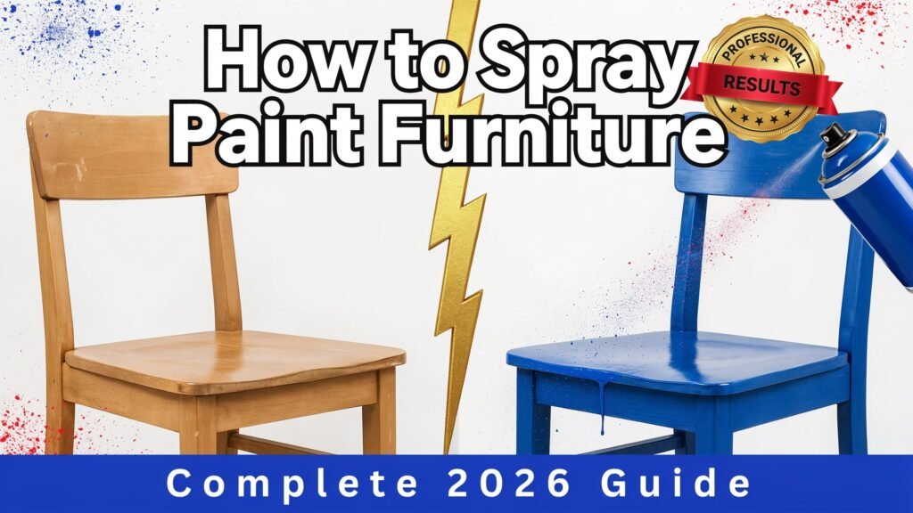 The Ultimate Guide to Spray Painting Furniture Professional Results for DIY Home Makeovers