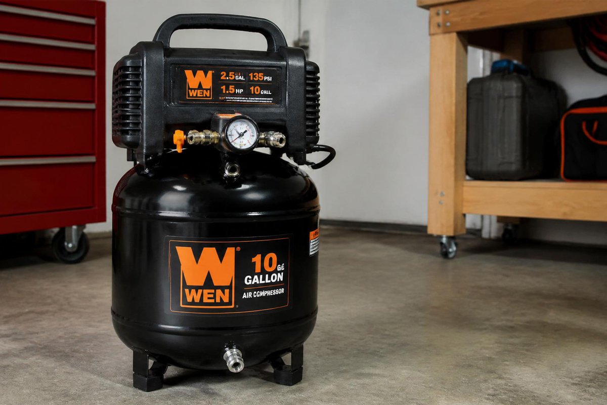 10 Best Air Compressors for HVLP Spray Guns The Complete Buyers Guide 8