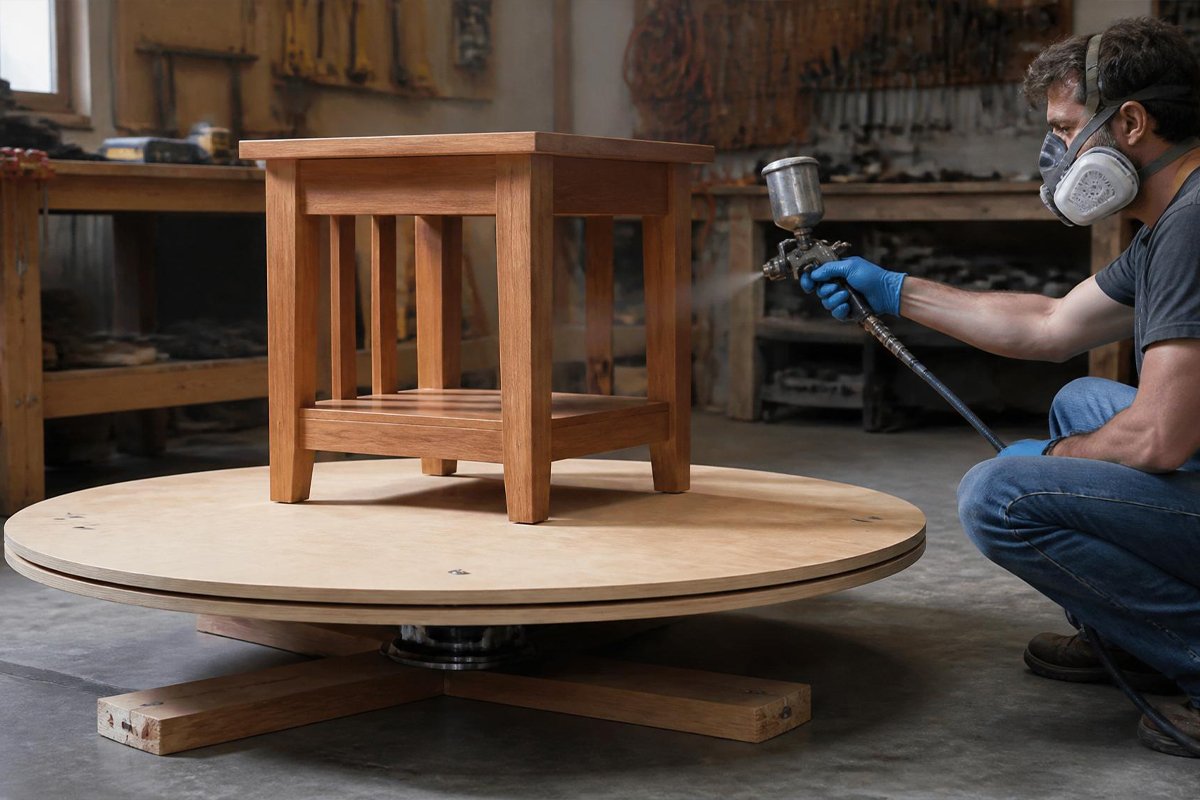 5 Best Turntables for Spray Painting Furniture DIY Projects 1