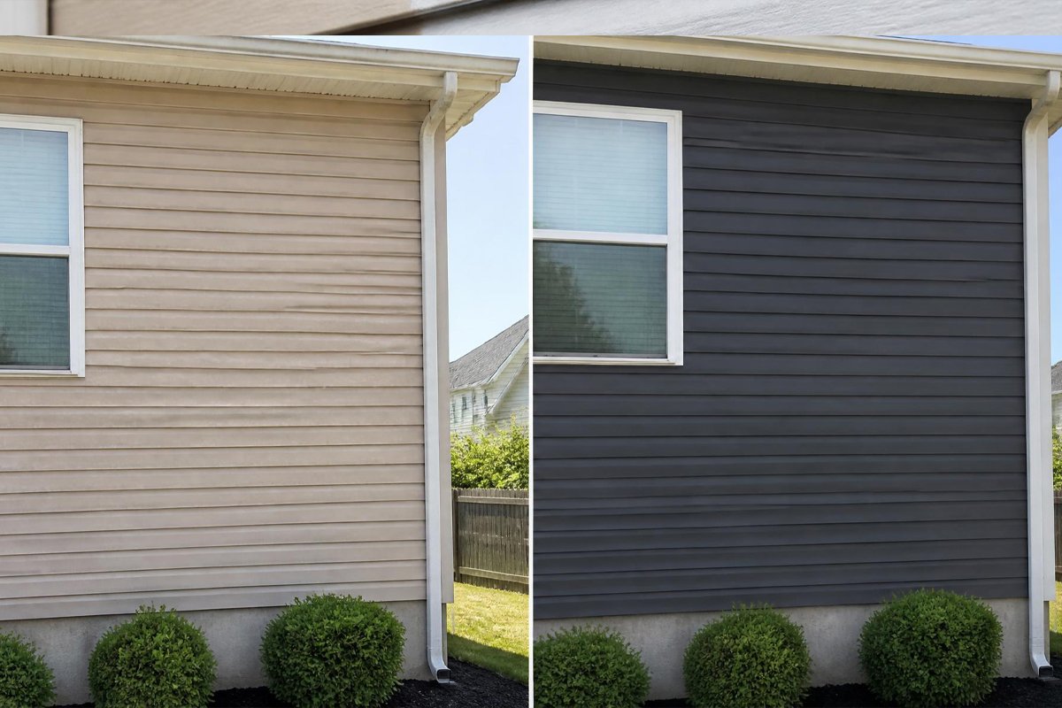 spraying vinyl siding airless sprayer technique