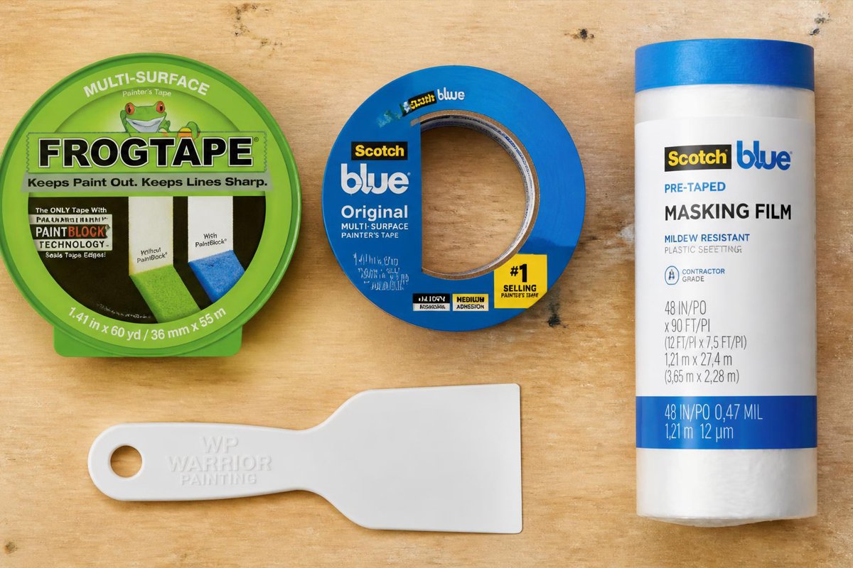 Best Masking Tape Film for Spray Painting Overspray Control 3