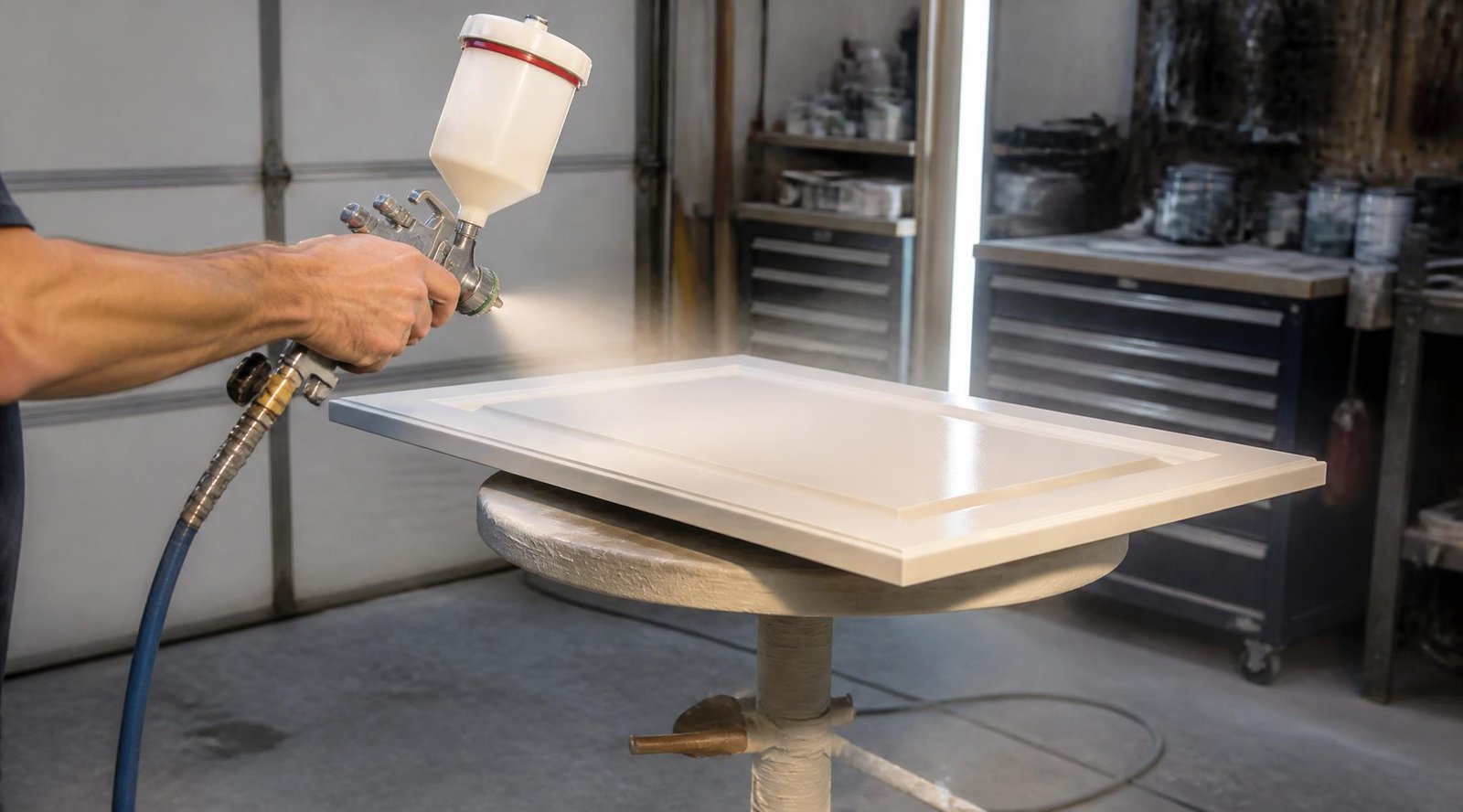 Spray Paint Kitchen Cabinets Proven Steps to a Smooth Finish 3